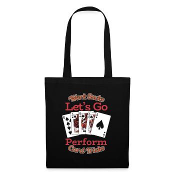 Card tricks - Tote Bag - black - Front