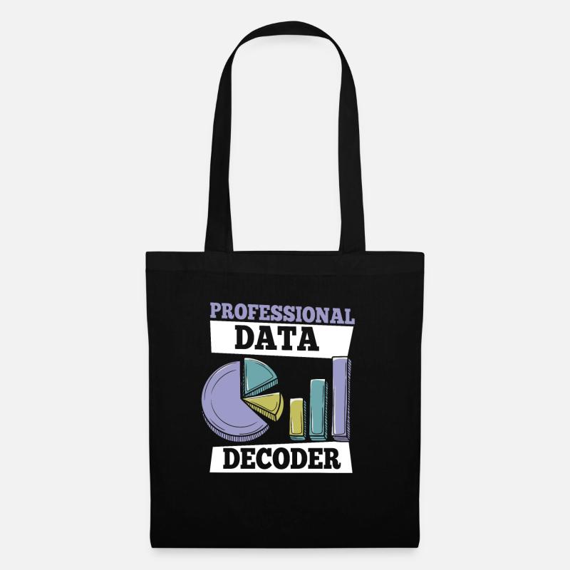 Data Science Data Analyst - Stoffbeutel - Schwarz
