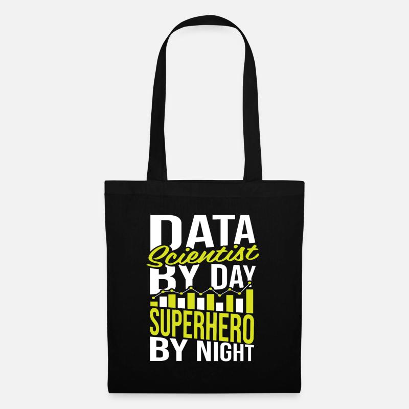 Data Science Data Analyst - Stoffbeutel - Schwarz