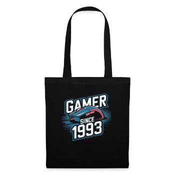 Gamer Since 1993 Geek Birthday Gift - Tote Bag - black - Front