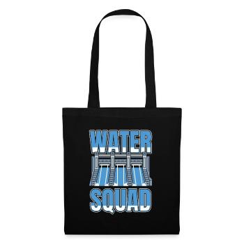 Wasserbauingenieur Kader - Stoffbeutel - Schwarz - Vorne
