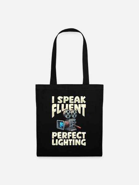Kameramann - Stoffbeutel - Schwarz