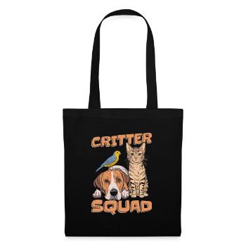 Animal keeper cadre - Tote Bag - black - Front