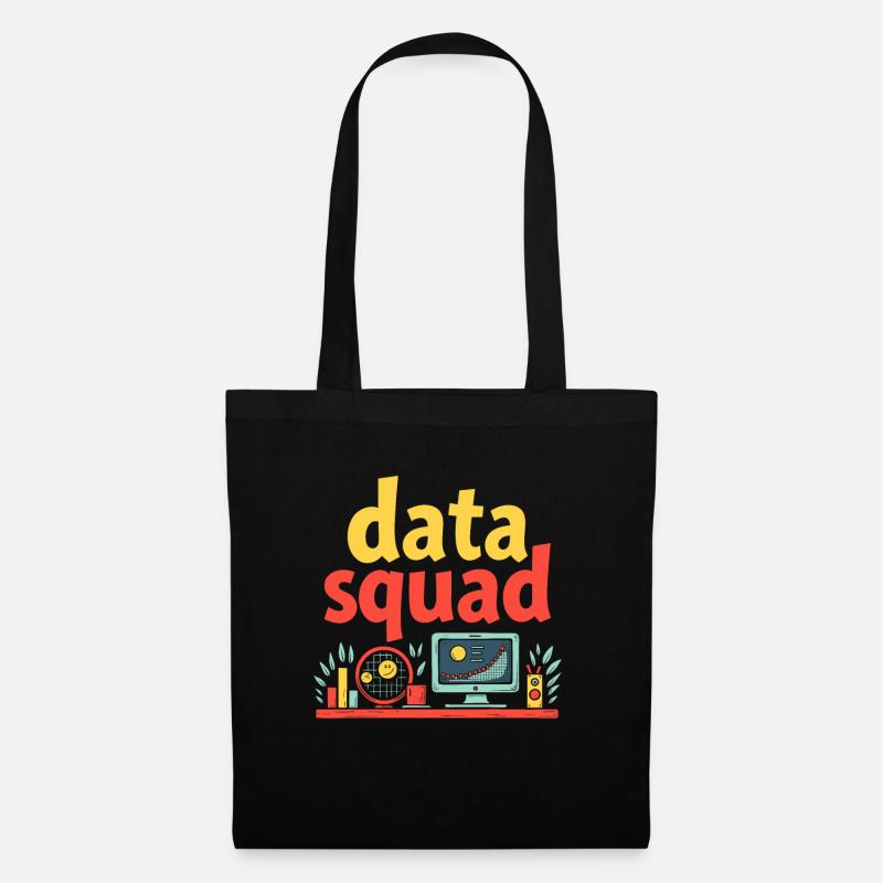 Data Science Data Analyst Kader - Stoffbeutel - Schwarz
