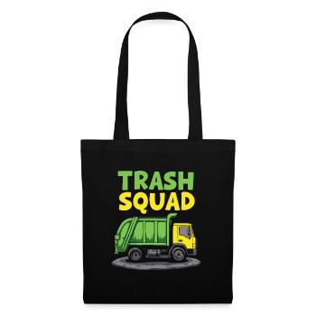 Garbage collector Garbage man Squad - Tote Bag - black - Front