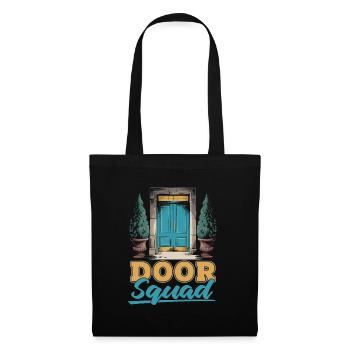 Escouade de videurs - Sac en tissu - noir - Devant