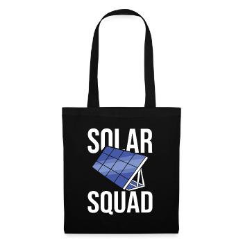 Solarinstallateur Kader - Stoffbeutel - Schwarz - Vorne