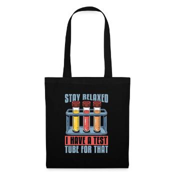 Assistante de laboratoire - Sac en tissu - noir - Devant