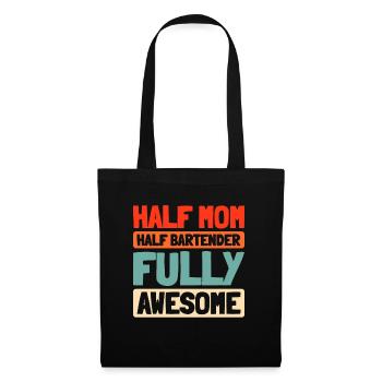 Barkeeper Bartender Mother Mom - Tote Bag - black - Front