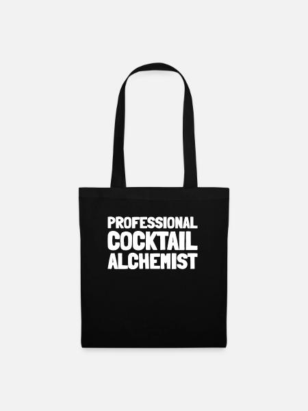 Barkeeper Bartender - Stoffbeutel - Schwarz