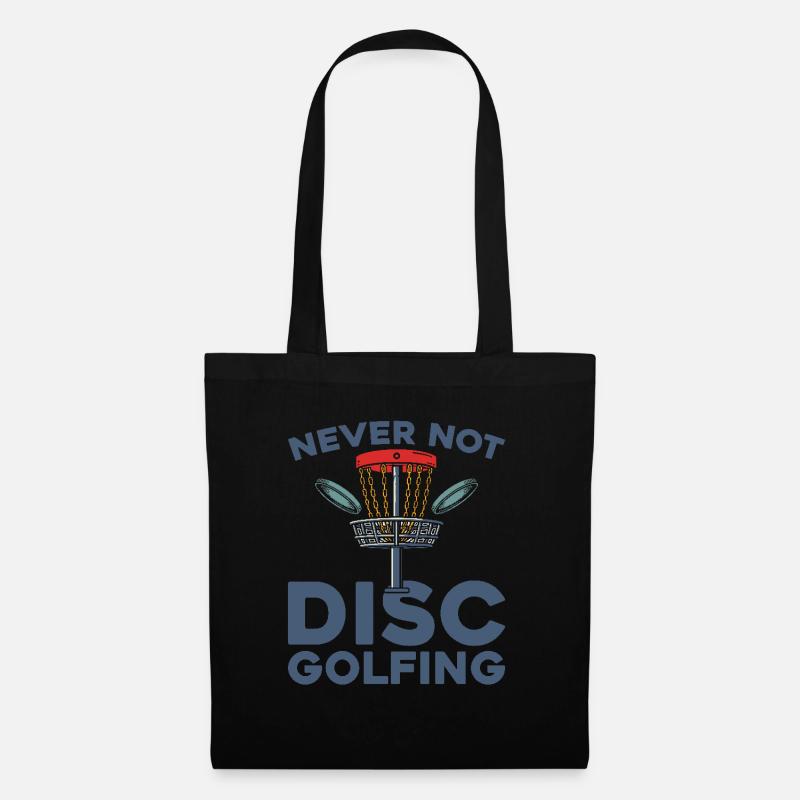Frisbee Golf Disc Golf - Stoffbeutel - Schwarz