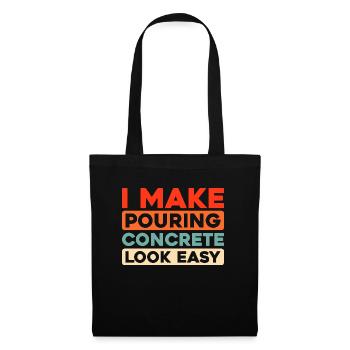 Concrete workers - Tote Bag - black - Front