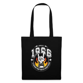 1966 Birthday, rocks everything - Tote Bag - black - Front