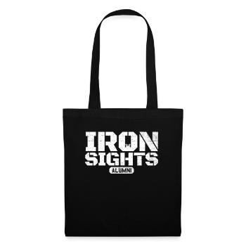 Iron Sights Alumni Military Veteran Marksmanship - Tote Bag - black - Front