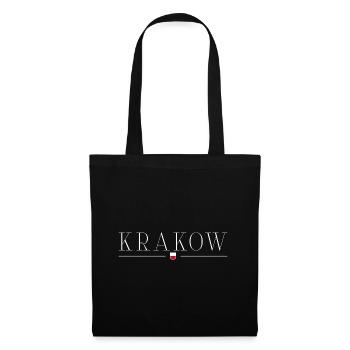 Krakow, Poland Style Design T-Shirt - Tote Bag - black - Front