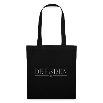 Dresden, Germany Elegance T-Shirt - Tote Bag - black - Front