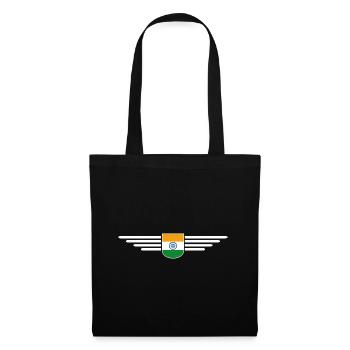 I Love India, Outfit T-Shirt Design Gift - Tote Bag - black - Front