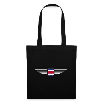 Costa Rica T-Shirt – Pura Vida Style - Tote Bag - black - Front