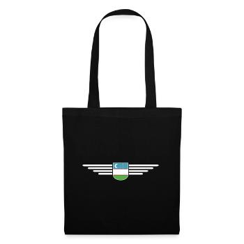 Uzbekistan T-Shirt – Pride and Culture - Tote Bag - black - Front