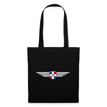 République dominicaine T-Shirt Design - Sac en tissu - noir - Devant
