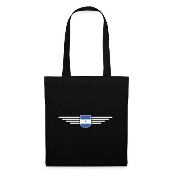 Nicaragua T-Shirt Design - Stoffbeutel - Schwarz - Vorne