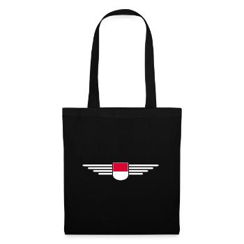 Monaco Design – Stil für Fans des Fürstentums - Stoffbeutel - Schwarz - Vorne