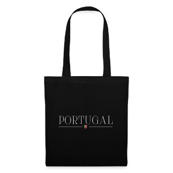 Portugal T-Shirt : Soleil, Mer, Style - Sac en tissu - noir - Devant
