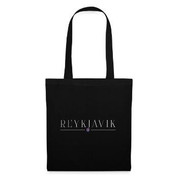 Reykjavik, Iceland Style Design T-Shirt - Tote Bag - black - Front