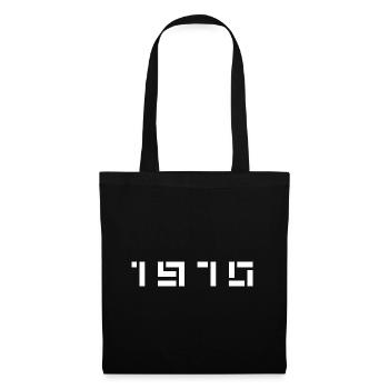 Année de naissance Anniversaire Né en - Fabriqué en 1970 - Sac en tissu - noir - Devant