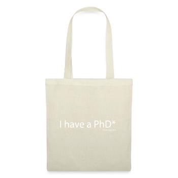 PHD doctor - Tote Bag - nature - Front