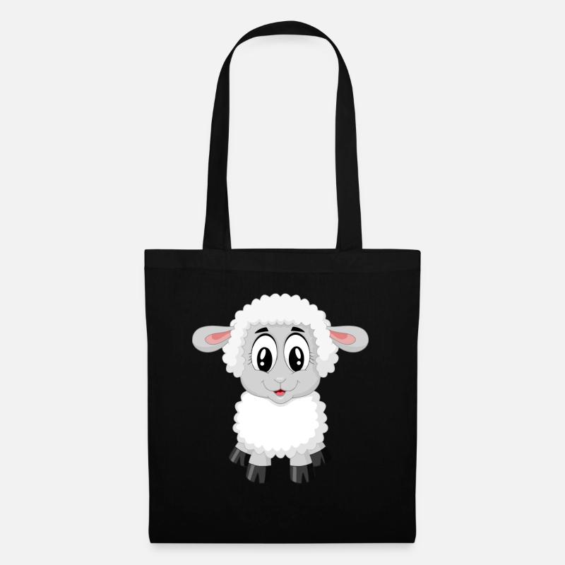sheep - Tote Bag - black