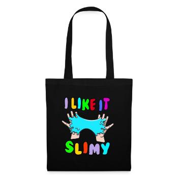 I like it Slimy Slime Fluffy Drizzly Cloud - Tote Bag - black - Front