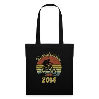 Birthday Bike Bike June 2014 - Tote Bag - black - Front
