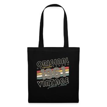 Septembre Né 1961 61ème anniversaire Cadeau - Sac en tissu - noir - Devant