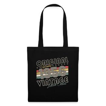 Septembre Né 1956 Cadeau du 66e anniversaire - Sac en tissu - noir - Devant