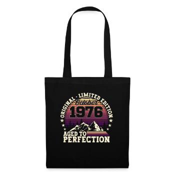 Original October 1976 46th birthday gift - Tote Bag - black - Front