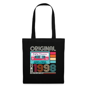 December Born 1998 24th birthday gift - Tote Bag - black - Front