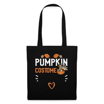 Pumpkin Costume - Thanksgiving - Stoffbeutel - Schwarz - Vorne