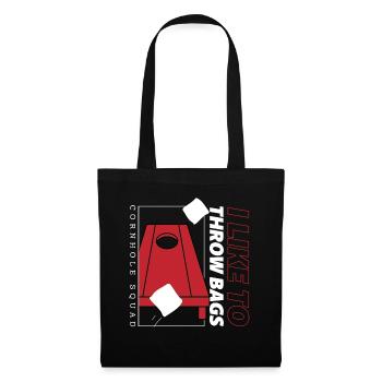Comme lancer des sacs, Ironic Sack Tossing - Sac en tissu - noir - Devant