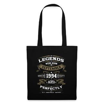 29ème anniversaire Légendaire Septembre Millésime 1994 - Sac en tissu - noir - Devant