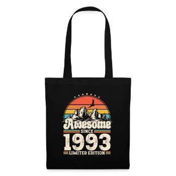 30th Birthday Husband Vintage 1993 Vintage Retro - Tote Bag - black - Front