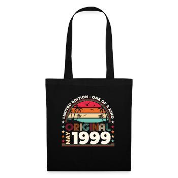 Anniversaire 1999 Mai 1999 Millésime 1999 Légende 99 - Sac en tissu - noir - Devant