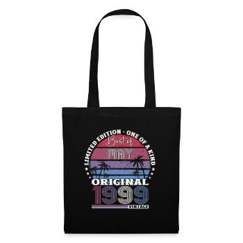 Anniversaire 1999 Mai 1999 Millésime 1999 Légende 99 - Sac en tissu - noir - Devant