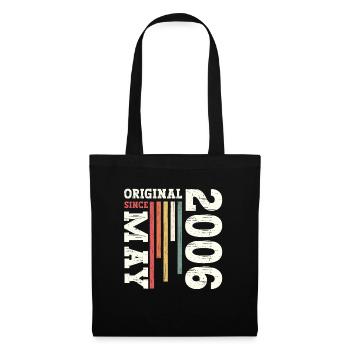 Original May 2006 Vintage 2006 Birthday 2006 - Tote Bag - black - Front
