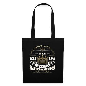 Legend May 2006 Vintage 2006 Birthday 2006 - Tote Bag - black - Front