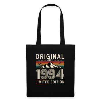 Original juin 1994 Né en 1994 30e anniversaire 94 - Sac en tissu - noir - Devant