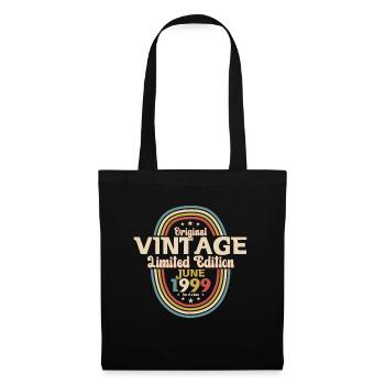 Original Juin 1999 Millésime 1999 25ème Anniversaire 99 - Sac en tissu - noir - Devant