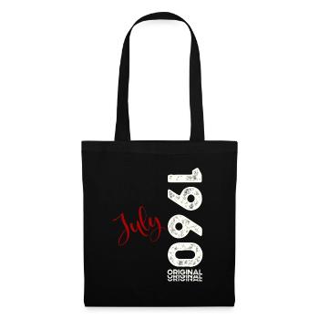 65ème Anniversaire Légendaire Juillet 1960 Millésime 1960 - Sac en tissu - noir - Devant