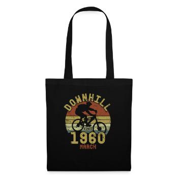 Birthday Downhill Bike Bike March 1960 - Tote Bag - black - Front