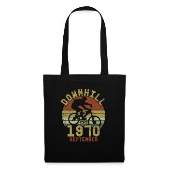 Birthday Downhill Bike Bike September 1970 - Tote Bag - black - Front